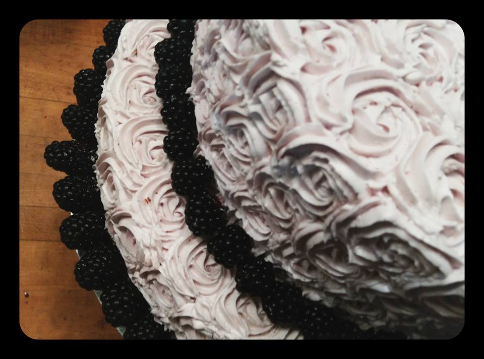 Rosettes and White Chocolate Mousse #eatvillage #scratchbaking #eastvan #nocuttingcornersonthisone #lovinglymade @blackrookbake.com