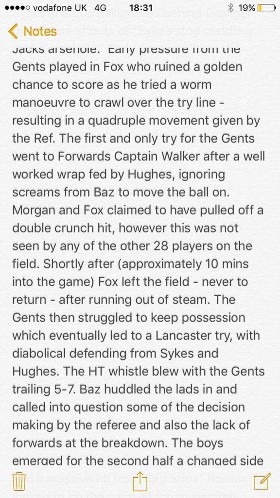 GentsXV's tweet photo. QEGS vs Lancaster Match Report #hoot https://t.co/5JvgkTyYkH