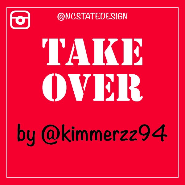 NCStateDesign's tweet photo. Are you following us on Instagram? Head over there now for a peek into the #designlife of A+D senior Kimmie Zoll! #DesignTakeOver https://t.co/CGrP0FT0Gx