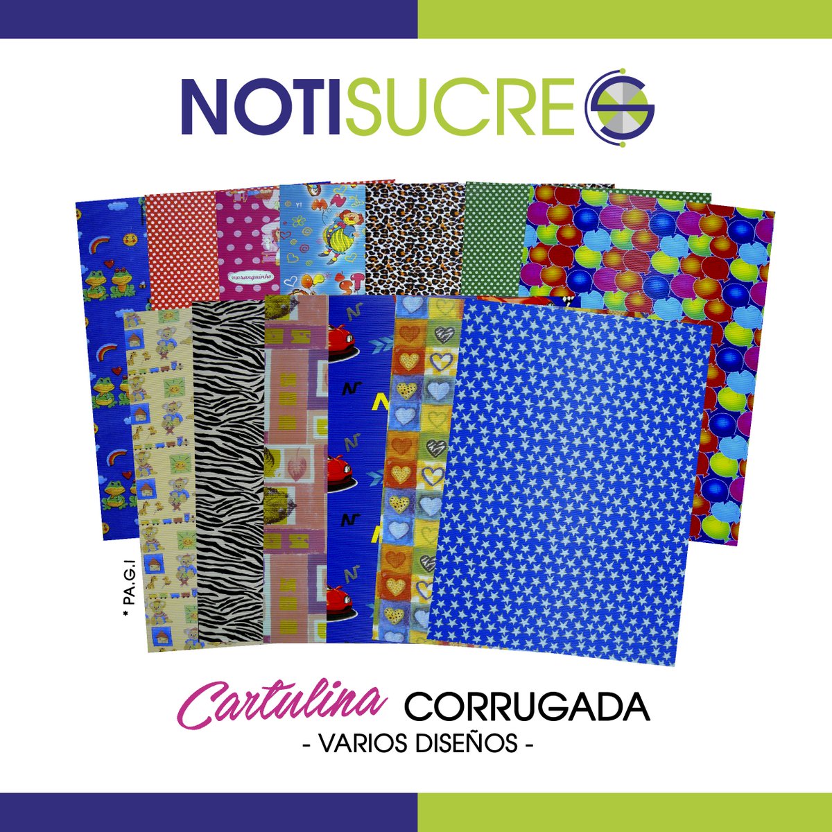comsucre's tweet photo. #FelizMiercoles CARTULINA #CORRUGADA, varios diseños a tu elección #artsandcrafts #kids #Ecuador https://t.co/jfOWyGAIex