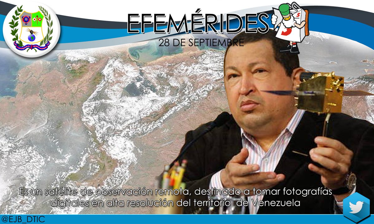 #4AnosSateliteMiranda El miranda captura 350 imágenes diarias. <a href="/EjercitoFanb/">Ejército Bolivariano</a>
