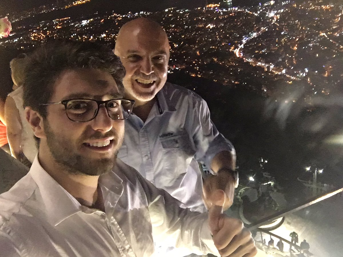 GeorgesTomb's tweet photo. When Maestro Maurizio Gabrielli visits Lebanon for the first time , you have to show him Harissa ! https://t.co/zgrpeTTA5C