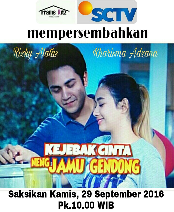 FrameRitz_Prod's tweet image. Jangan samoe ketinggalan nonton ya. Fresh dari kami. Cast @Rizky27Alatas @AdzanaBS happy watching..