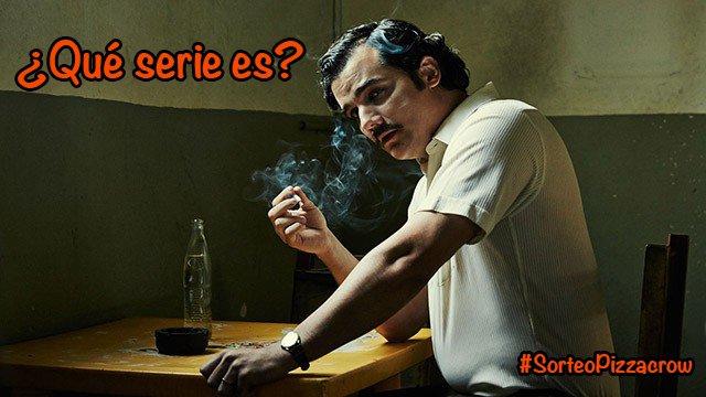 pizzacrow's tweet photo. Es una de las series de moda y ahora te puede hacer ganar una pizza:
1. Síguenos
2. Dinos el nombre
El viernes, el ganador #SorteoPizzacrow https://t.co/DpgSDEHWLy