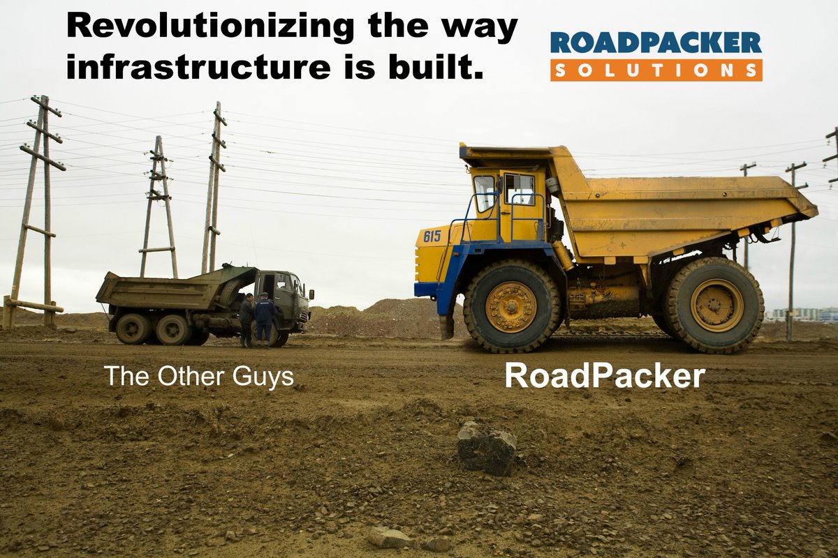 RoadPackerPlus's tweet image. RoadPacker&apos;s innovative ionic soil stabilization products are helping organizations revolutionize the way they build their infrastructure.