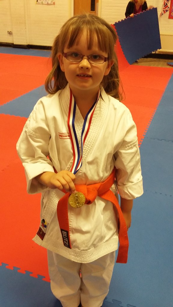 Emma22052009's tweet photo. Very proud of Jessica tonight she came 3rd in a competition at karate. Well done princess xxxx https://t.co/gFagSeIrTI