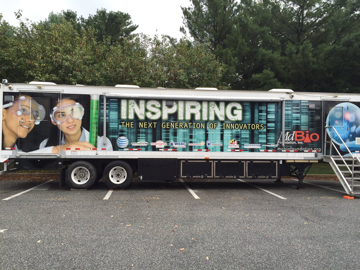 JMulhernBiology's tweet photo. Excited to see @MrsH_sci Chemistry students performing titrations during Biodiesel Lab on #MDBio bus! @MdBioFoundation @hcpss_wlhs #NGSS https://t.co/A25kHM1Mxq