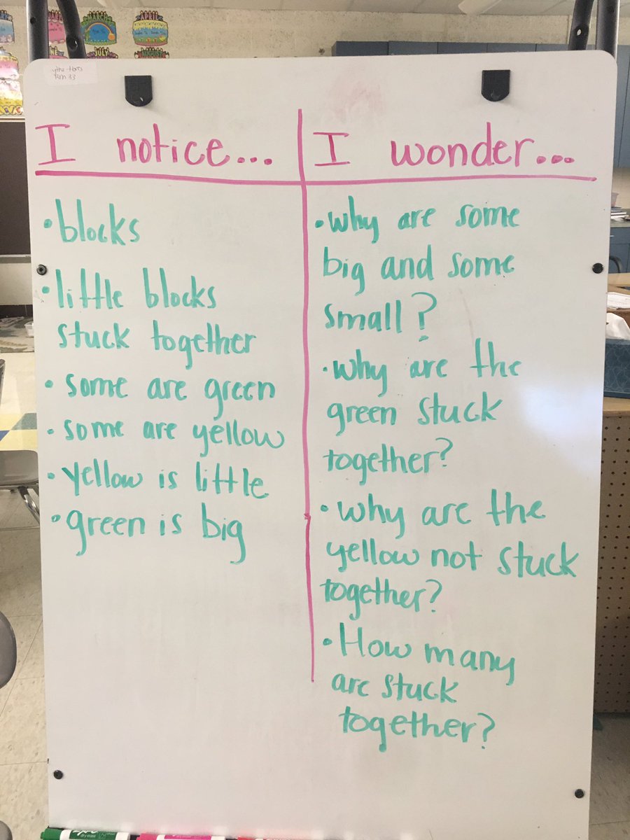 CometasKinders's tweet photo. Notice/wonder of base ten blocks turned into breaking out a new center months before I normally do. These kids are GENIUSES #mathbymyself https://t.co/oNiXWMODzN