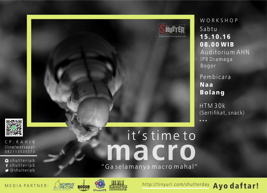 shutterIPB's tweet photo. @iphotograph @UpcPhoto @wartakita_id @fotodipa @PhotoST_Telkom @tweetIPB @infobogor @LFS_FEBUI @LensaMassaFIBUI @PagiButa_ @FKH_IPB https://t.co/fS7mKkTM6E