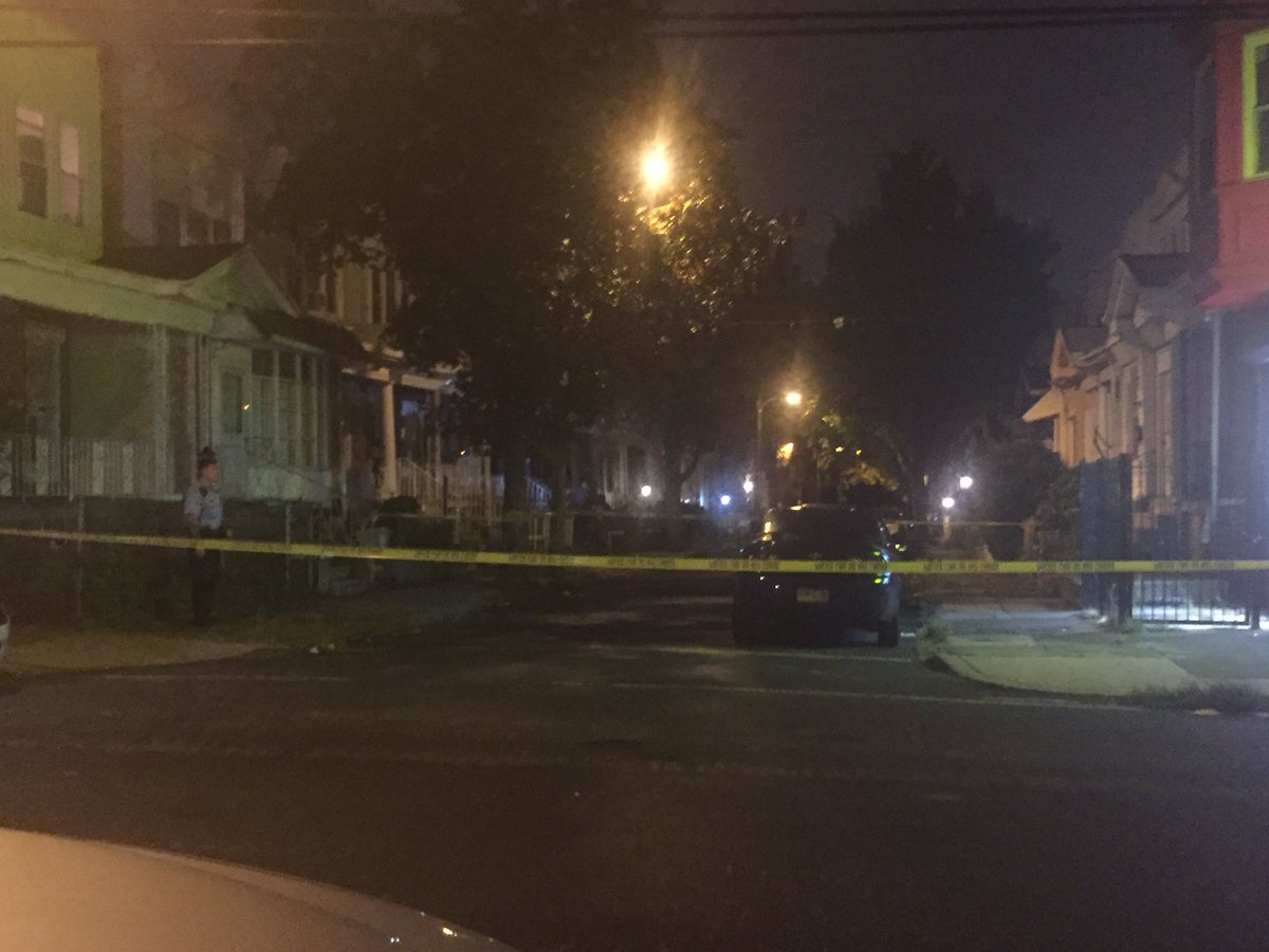 On scene in W Philly awaiting police comment on reports of 2 juvs stabbed by man who was then allegedly shot by cops
