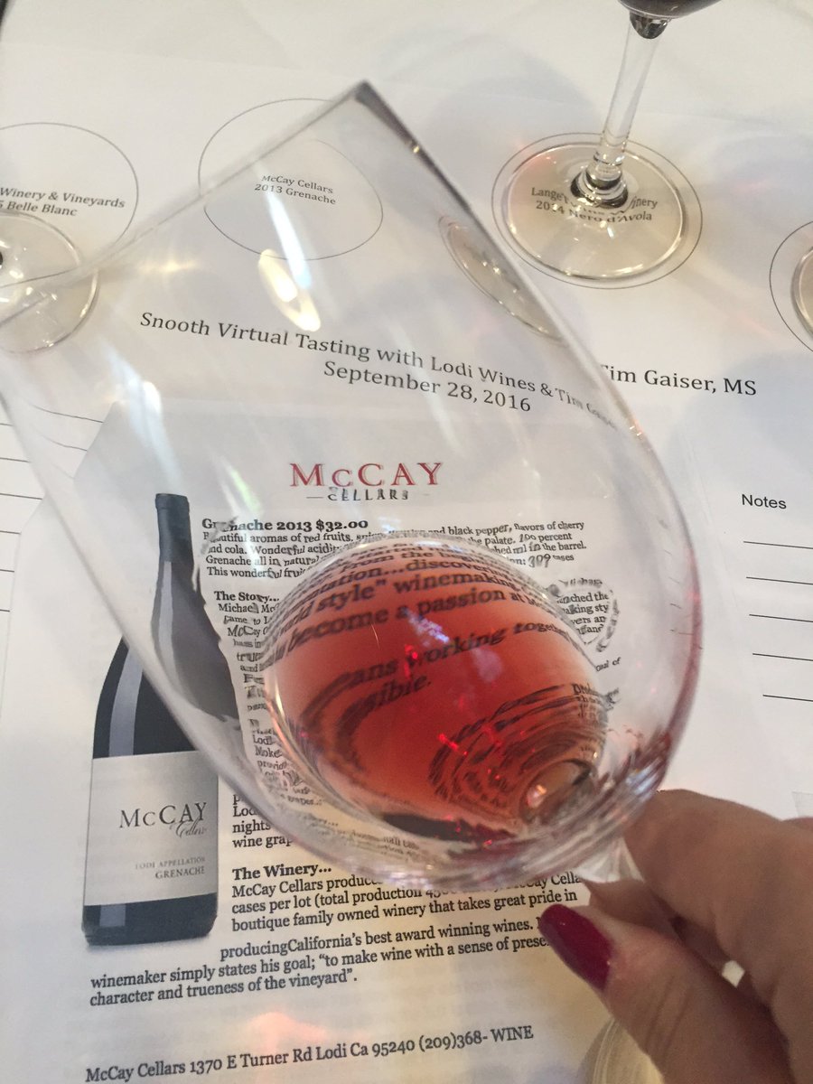 SommInTheCity's tweet photo. The @mccaycellars 2013 Grenache I want with #Thanksgiving dinner! Who's ready for fall food and this lovely wine!? #SommProblems #LodiWine https://t.co/YsdY2R1uWT
