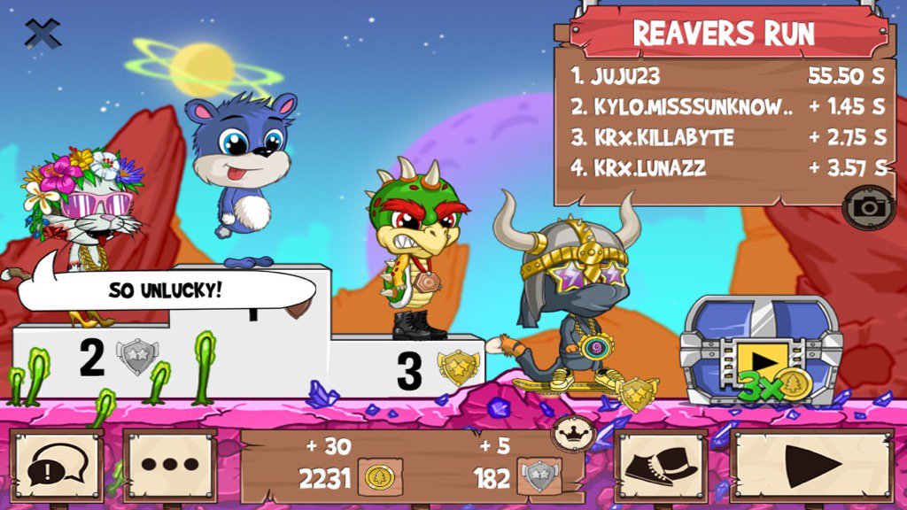 MissUnkn0wn1's tweet photo. Shit 😂 #funrun2 #juju23 #KillaByte #LunaZz https://t.co/6GR0eDJWhO