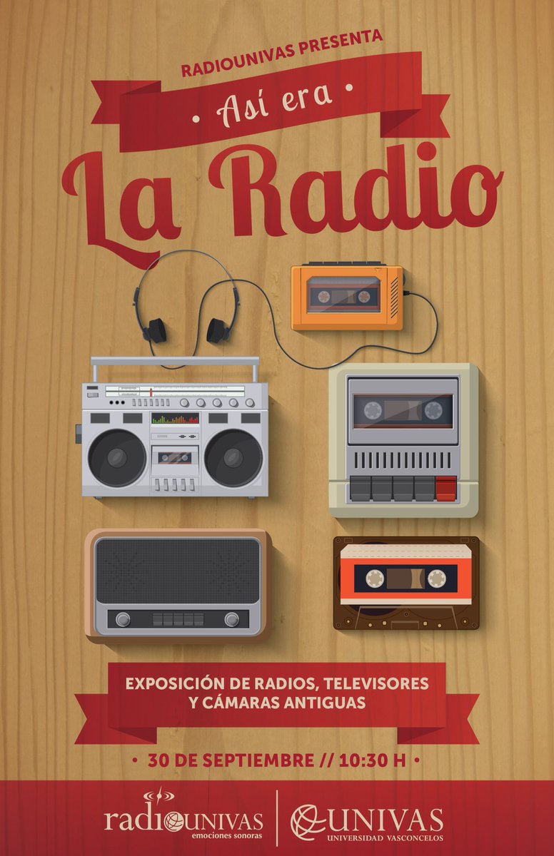 radioUNIVAS's tweet photo. Te invitamos a la exposición de #radios, #televisores y #cámaras antiguas, en la @univas https://t.co/zv6ao4Gzcb