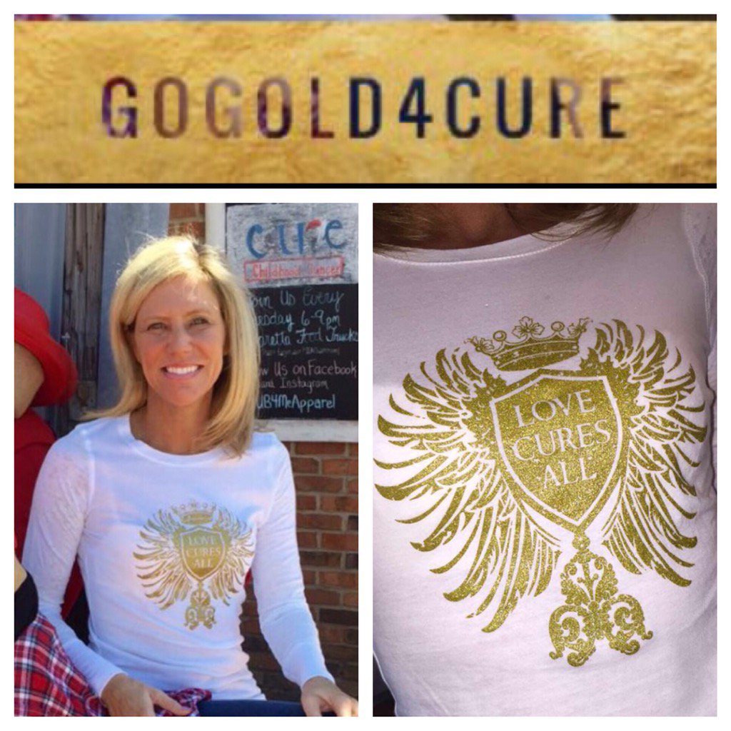 ShirtsThatGive's tweet photo. New shirt benefitting #GoGold4CURE #CUREChildhoodCancer https://t.co/VYnTcAvMT4