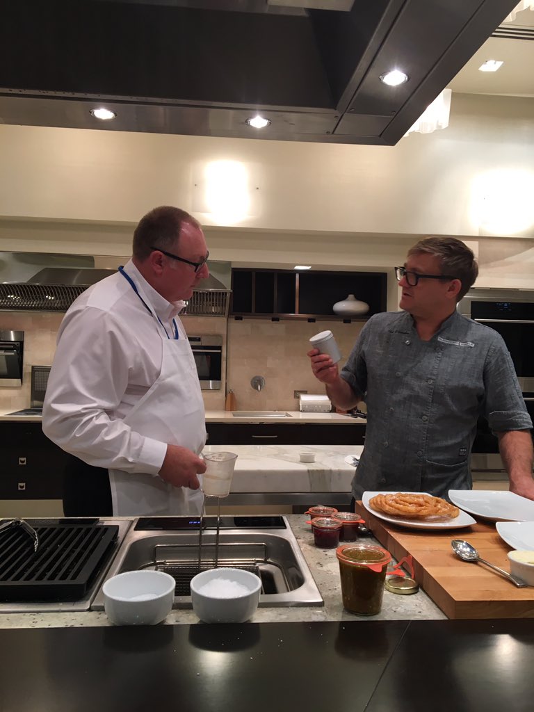 SZWCarlos's tweet photo. Awesome lunch @JoelChesebro @SZWchef @subzerogroupsw @SubZeroWolfES @SubZeroWolfUK https://t.co/xFBL4socAU