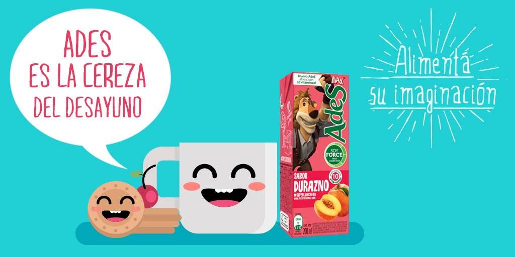Lo mejor del día puede estar en el arranque: sorprendelos con #AdeS en el desayuno, y que empiece la diversión!
