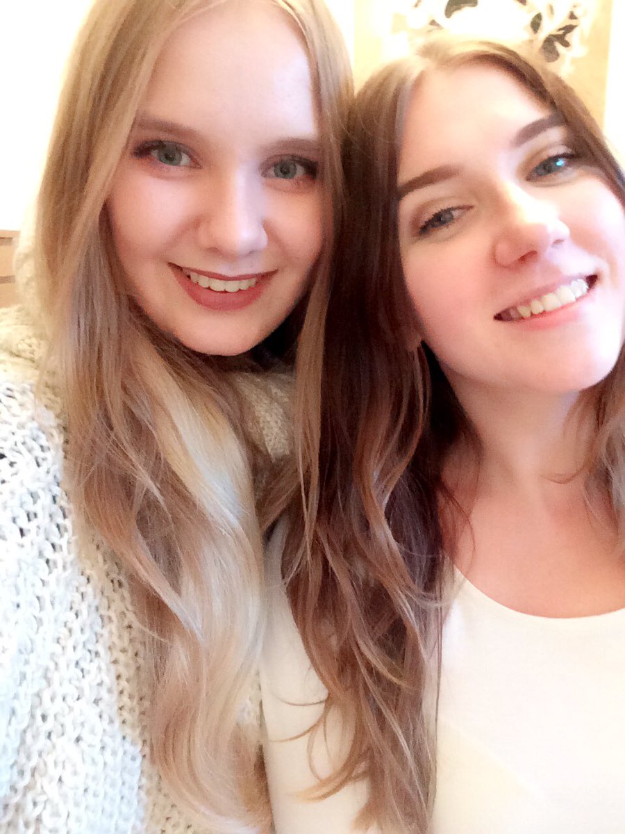 Hanossh's tweet photo. Today was the last day I met Sara before I leave 😭 (we are more sad than this pic) she has to visit me in Japan!!💕 https://t.co/K82aH2JroW