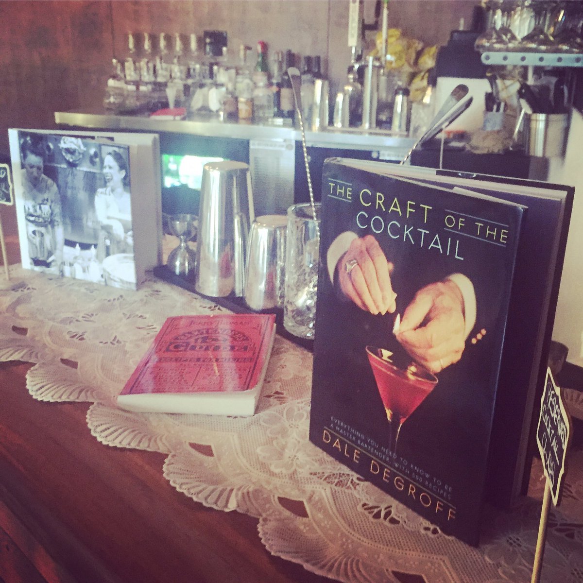 Jena's about to lay down some liquid learning #drinklocal #theclassics #daledegroff