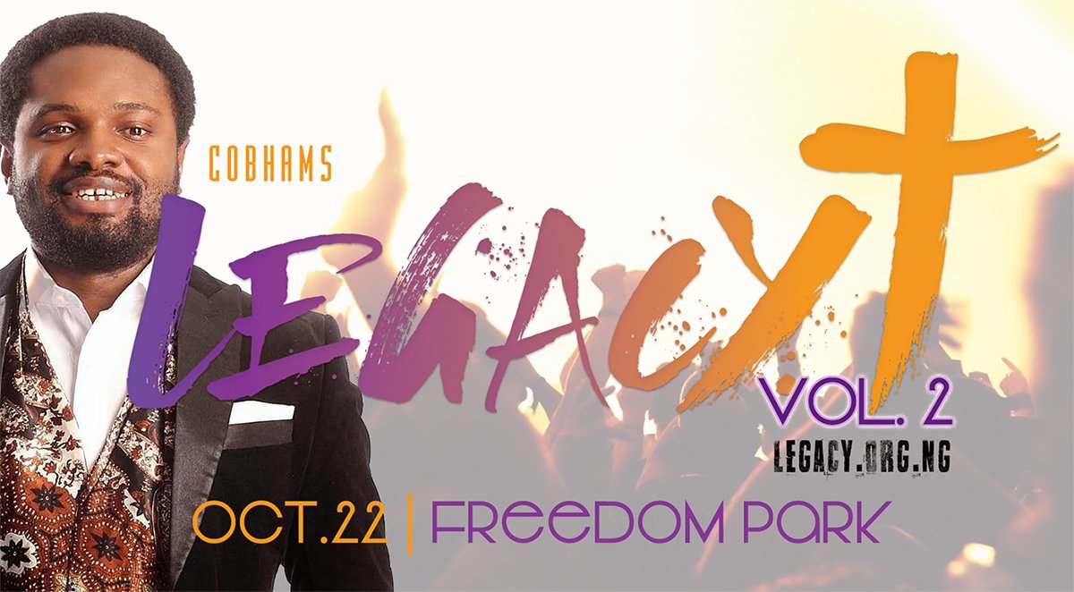 SamuelAjao's tweet photo. I look forward to seeing @cobhamsasuquo live @legacyvolumetwo later today. Can't wait. Don't Miss It. #ThinkLegacy https://t.co/Z09UMxtD40