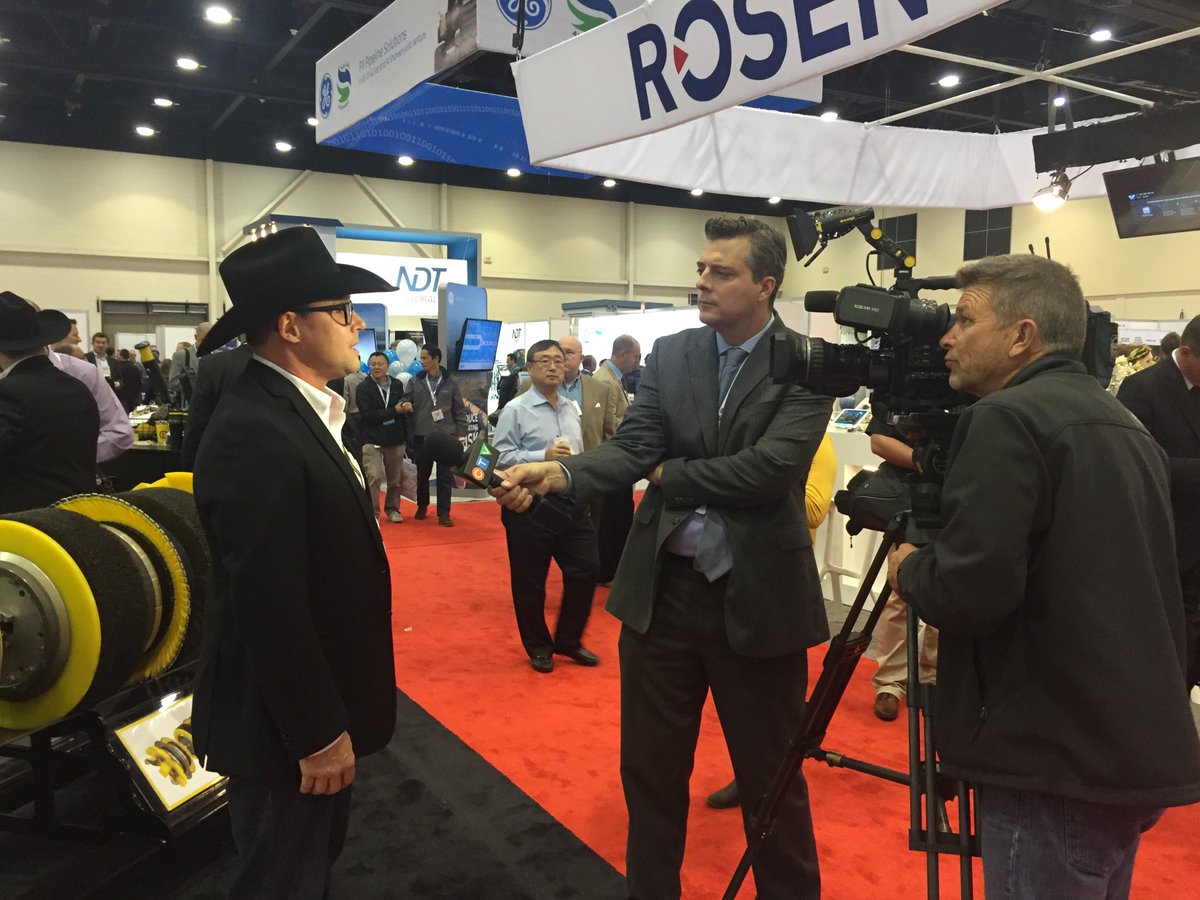 IPE_Calgary's tweet photo. CTV on site at #IPE16 talking with exhibitors about market optimism and innovation. @CTVCalgary #ipcyyc #pipelines https://t.co/iNadI626XT
