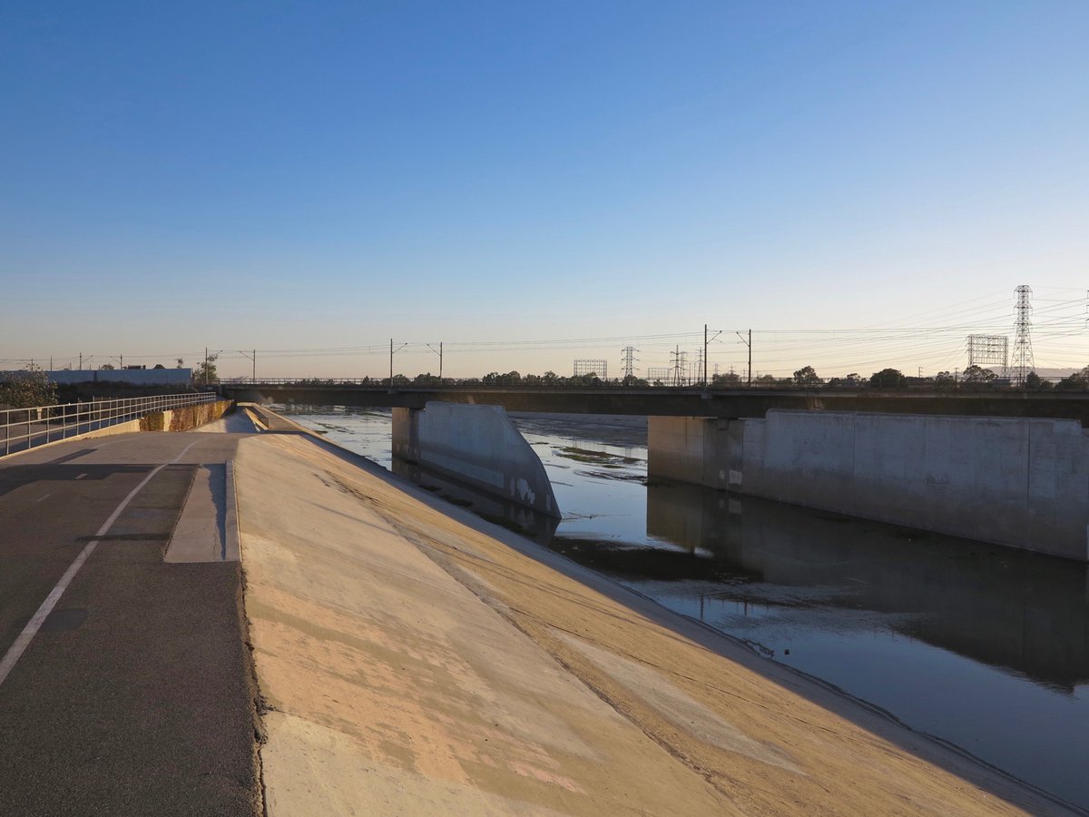 AndersHjemdahl's tweet photo. Great #VR shoot w @jauntvr camera along the #LARiver - thanks team, and partners @RadiantImages and @FoLARtweets #VirtualReality @PacificVR https://t.co/eDiai6qfa7