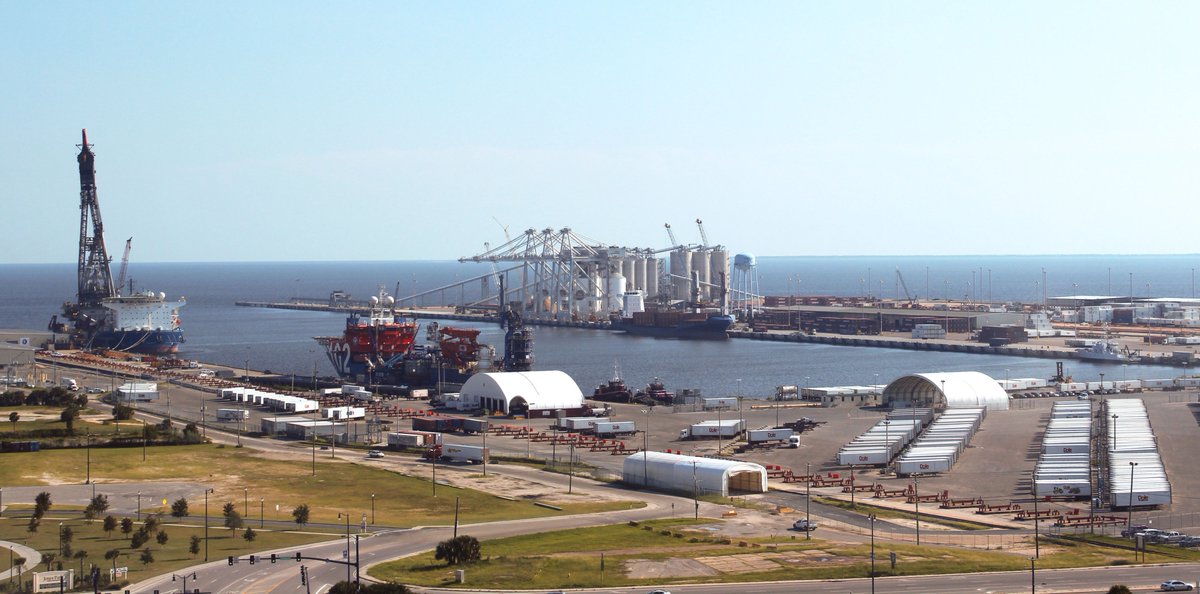 PortofGulfport's tweet photo. In port today: #McDermott #Crowley #RVPointSur https://t.co/OcnJTKsNl8