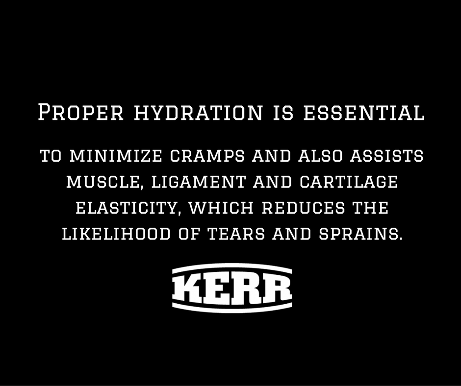 KerrSports's tweet photo. Proper #hydration is key to minimizing #footballinjuries https://t.co/vp9SJHsGoE
