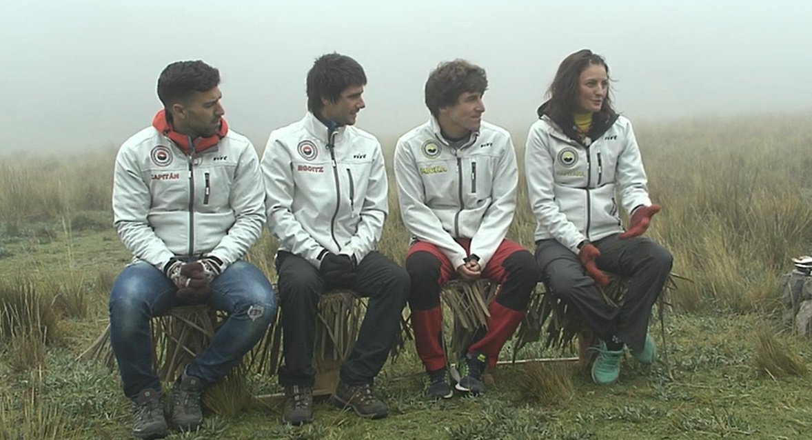 Turno de charla con l@s presentadores/as de Objetivo Chimborazo. 😃 #ChimborazoFinal #Chimborazo11