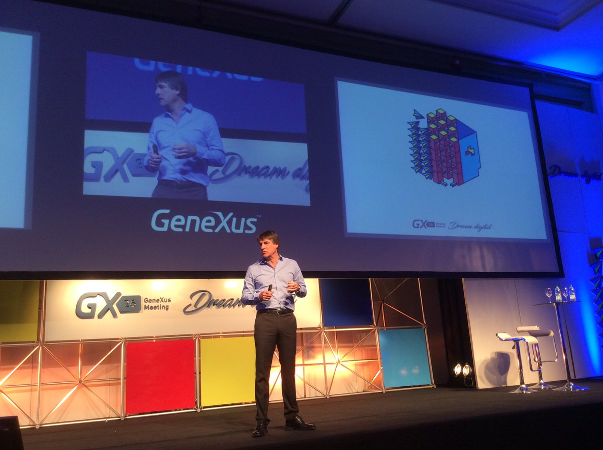 Toni_Fuentes's tweet photo. Ser fuerte digitalmente clave para afrontar la transformación digital empresarial Con #GeneXus15 tenemos la herramienta @njodal Cierre #GX26 https://t.co/m0puo93233