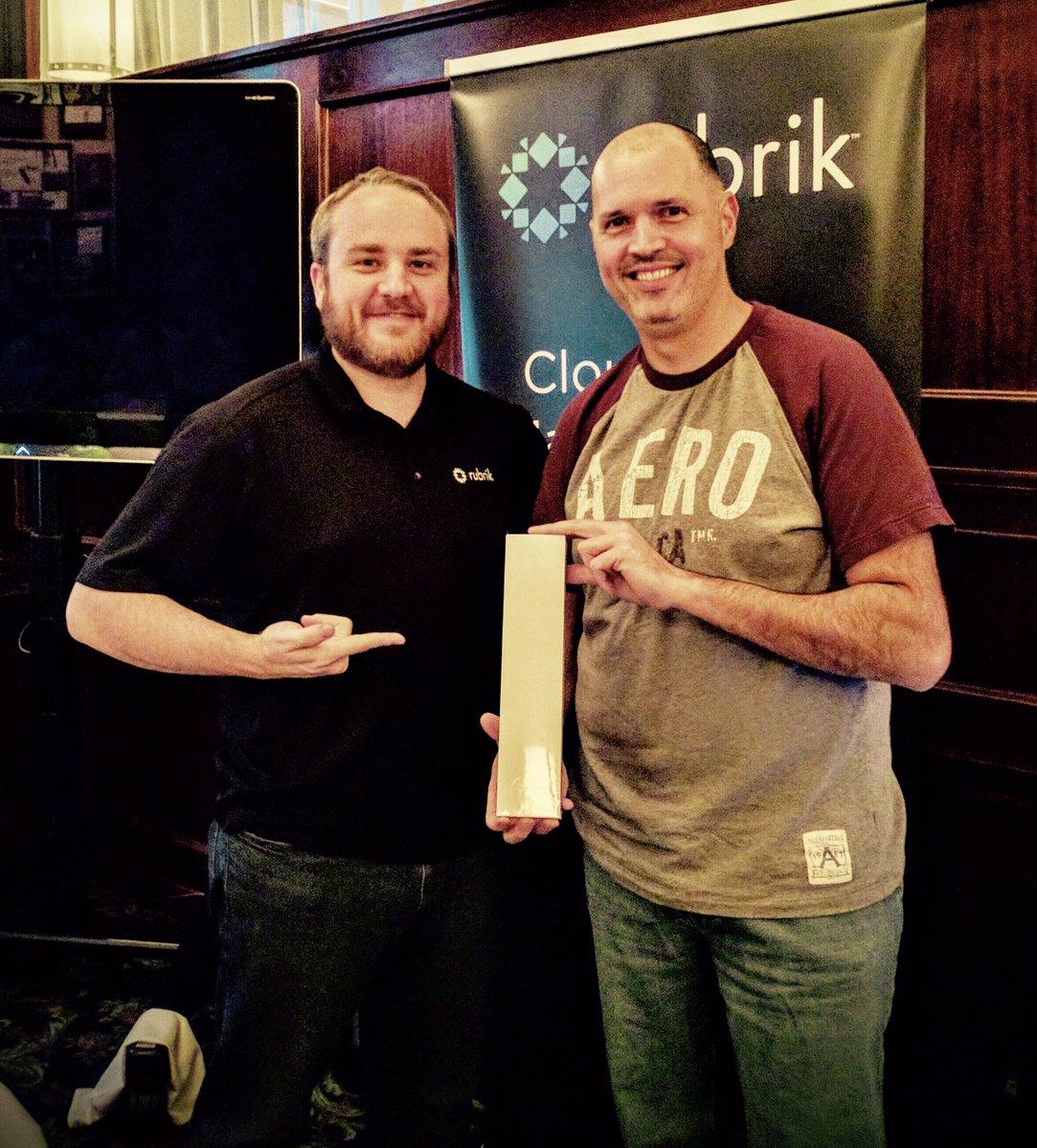 rubrikInc's tweet photo. Recap of today's #FastTrackToCloud in Seattle ft. a keynote from our CEO, live demos from @ChrisWahl, &amp; an Apple Watch winner. https://t.co/k1jjMaihy5