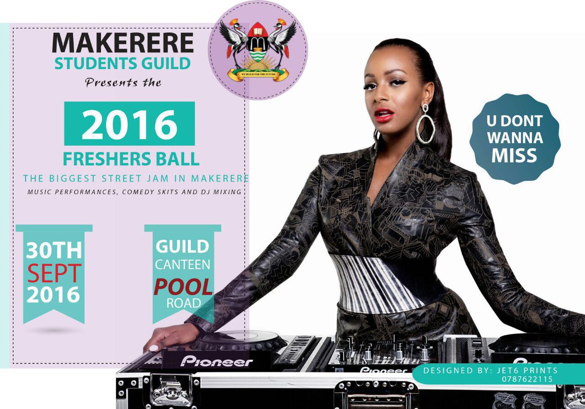 StevenNuwagira's tweet image. This Friday. #FreshersBall #Freshers2016  Biggest Street jam in Makerere