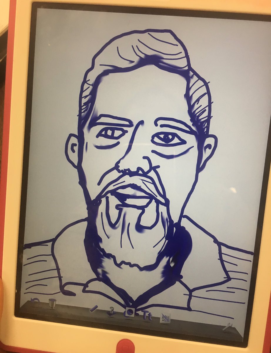 Cass_Stewart's tweet photo. Creating portrait avatars with #DoodleBuddy! 👍🏼 #VCSArt #VCSApple #ipaded #arted https://t.co/WBawyZJJHi
