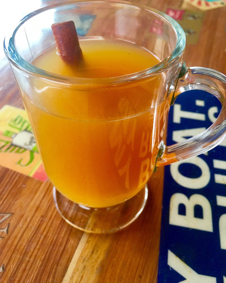 Our famous cider is back! Come grab a hot cider on a chilly day 🌬