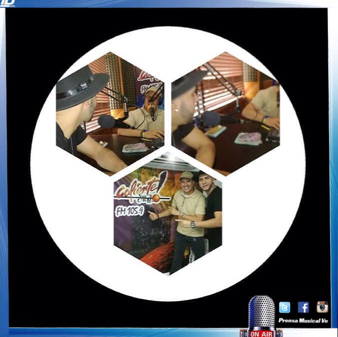 prensamusicalve's tweet photo. @diegodiamante01 de gira promocional por todas las radios de #Venezuela #Guarenas #Guatire #Miranda #CalienteStereo #GiraDeMedios https://t.co/IpwVY8BmOt