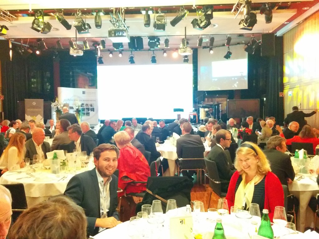 Informatik_2016's tweet image. LIVE vom Festbankett der INFORMATIK 2016 #informatik2016