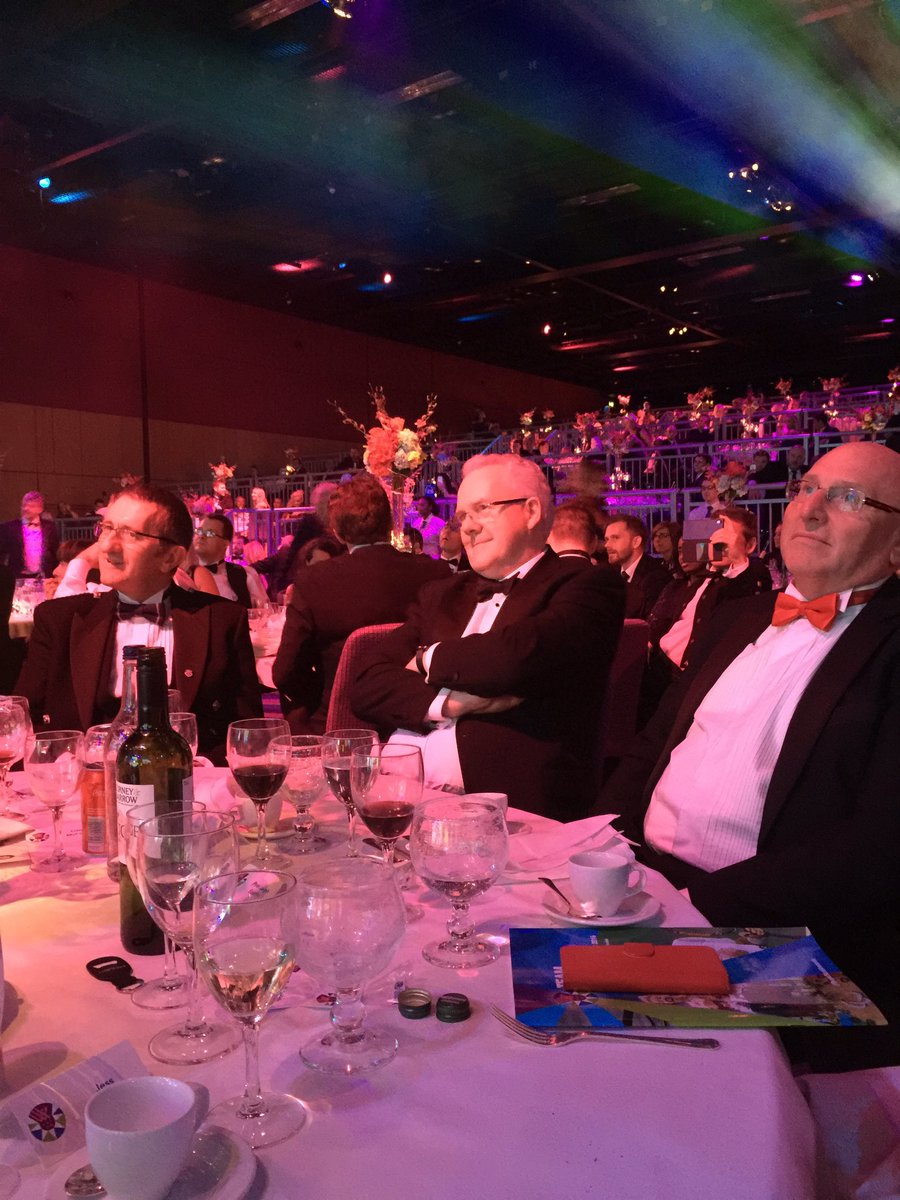 #TeamScotAwards <a href="/StirUni/">University of Stirling</a> contemplating the shadow of the mountain!
