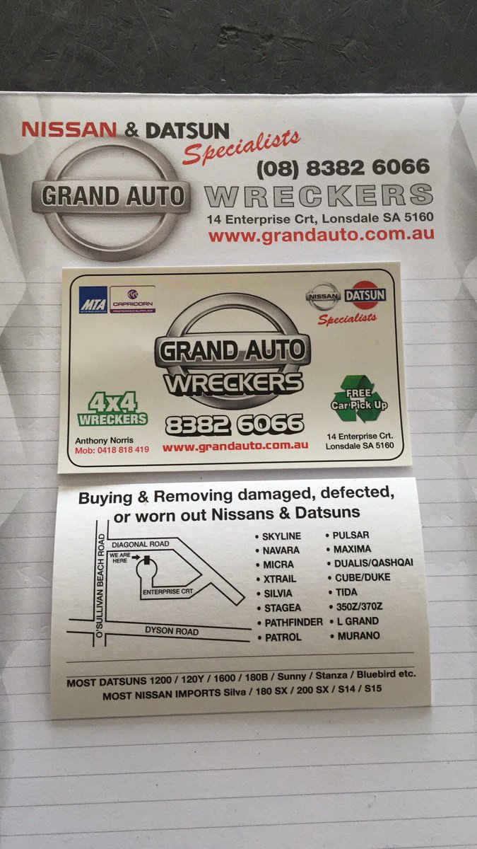 anthonynorris15's tweet photo. Nissan parts #grandauto
0883826066
https://t.co/a58nPa6umc
R33 TURBO gtst complete wrecking https://t.co/Y1pv0VyYDV
