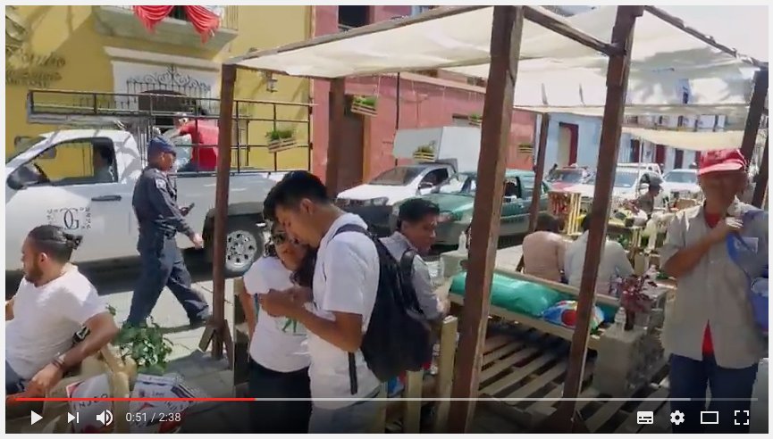 casadelaciudad's tweet photo. Así se vivió el #ParkingDayOaxaca el pasado 22 de septiembre. https://t.co/1nXBewhoI2 https://t.co/3V8TZxGUts
