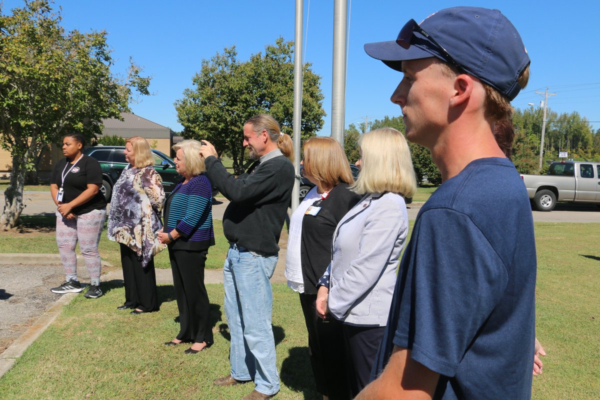 wallacestate's tweet photo. Both Wallace State campuses conducted a @SeeYouAtThePole meeting on Wednesday, spearheaded by Campus Ministries. https://t.co/hwuo5QqVkY