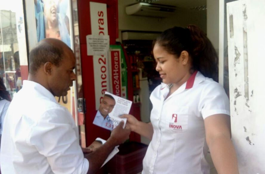 GilmarNoticias's tweet photo. #FeuRosa recebeu hoje a caminhada do candidato do #Empreendedorismo, #Gilmar13120. #CaminhadaEmFeuRosa https://t.co/N09jnzhNhf