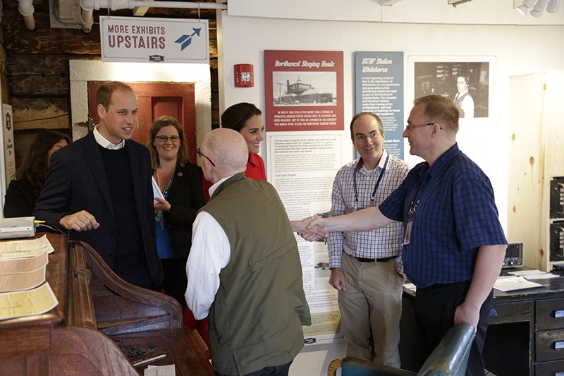 svenasse's tweet photo. Meeting the Duke and Duchess of Cambridge after they sent their #telegraphtotweet to the @telegraph_tweet guest book. https://t.co/zYsfHfgL0U