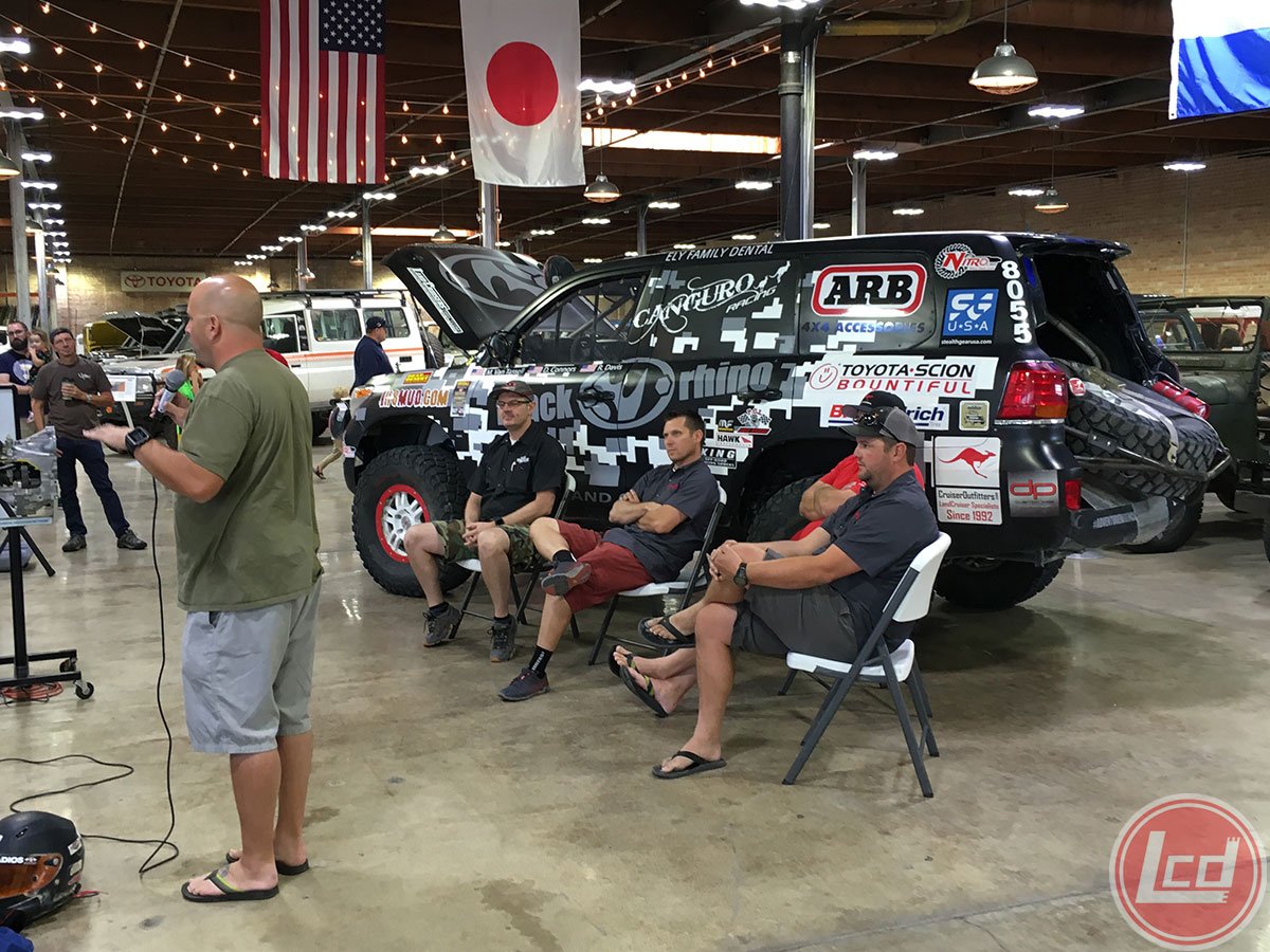 Land_Cruisers_D's tweet photo. Dave C and Canguro Racing talking offroad racing at CruiserFest. #LandCruisersDirect #CanguroRacing #CruiserFest https://t.co/J84IxJug4I