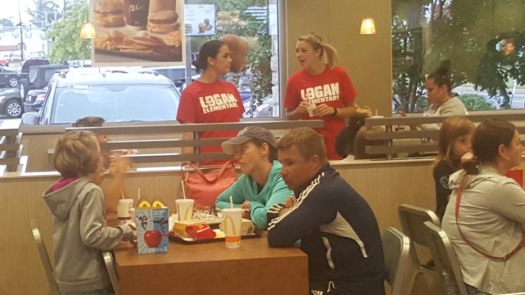 LoganPTA's tweet photo. @LoganElementary  #SpiritNight #McDonalds https://t.co/DX2bXUJeve