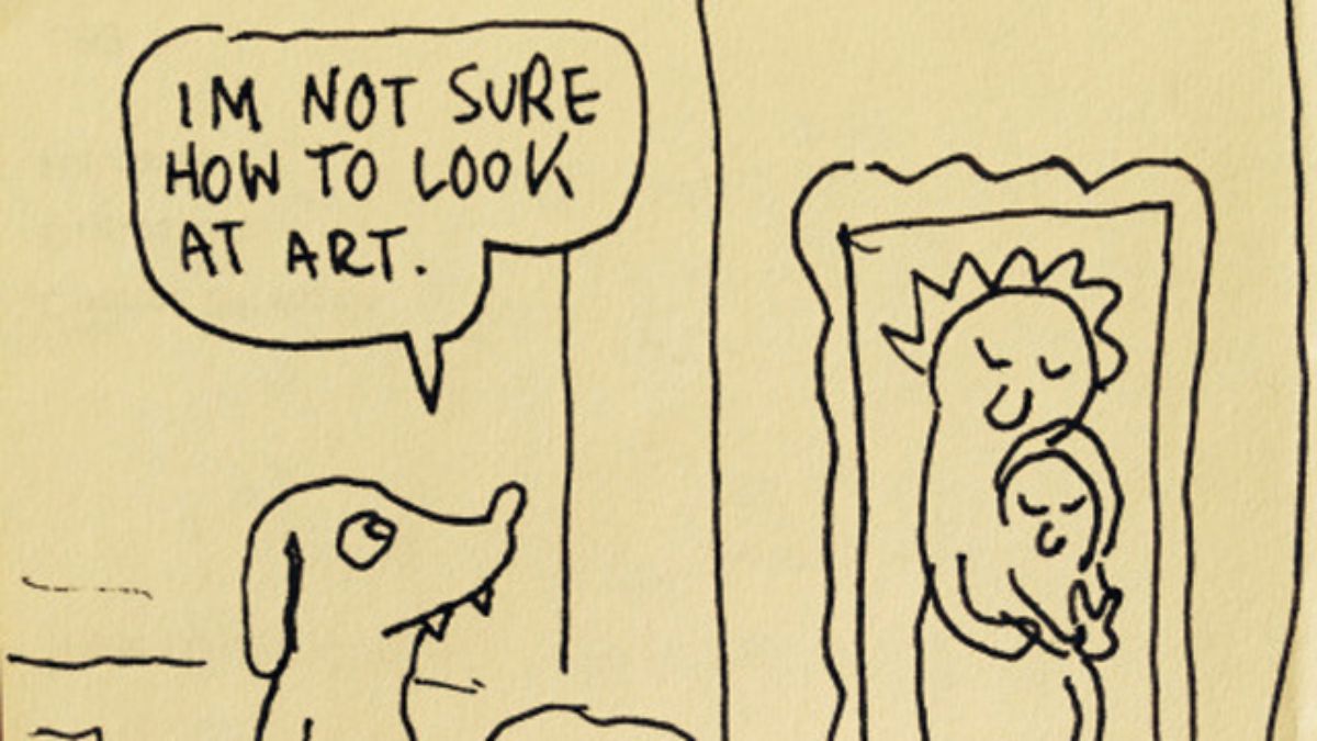 TheAVClub's tweet photo. A simple Lynda Barry comic demonstrates the beauty of art https://t.co/4Kkp1Di5KG https://t.co/QDe0vLc9Cj