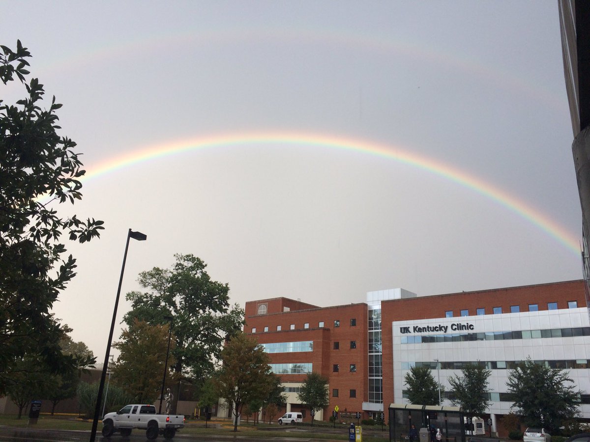 Double rainbow all the way across the sky! #sointense