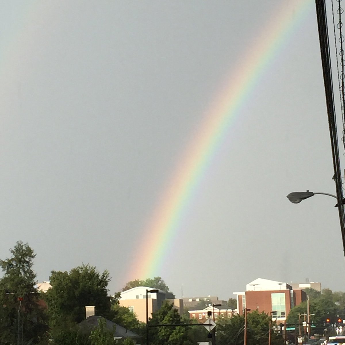 A rainbow ended at the Wildcat Lodge. Coincidence? I think not, from @ryanpsallee