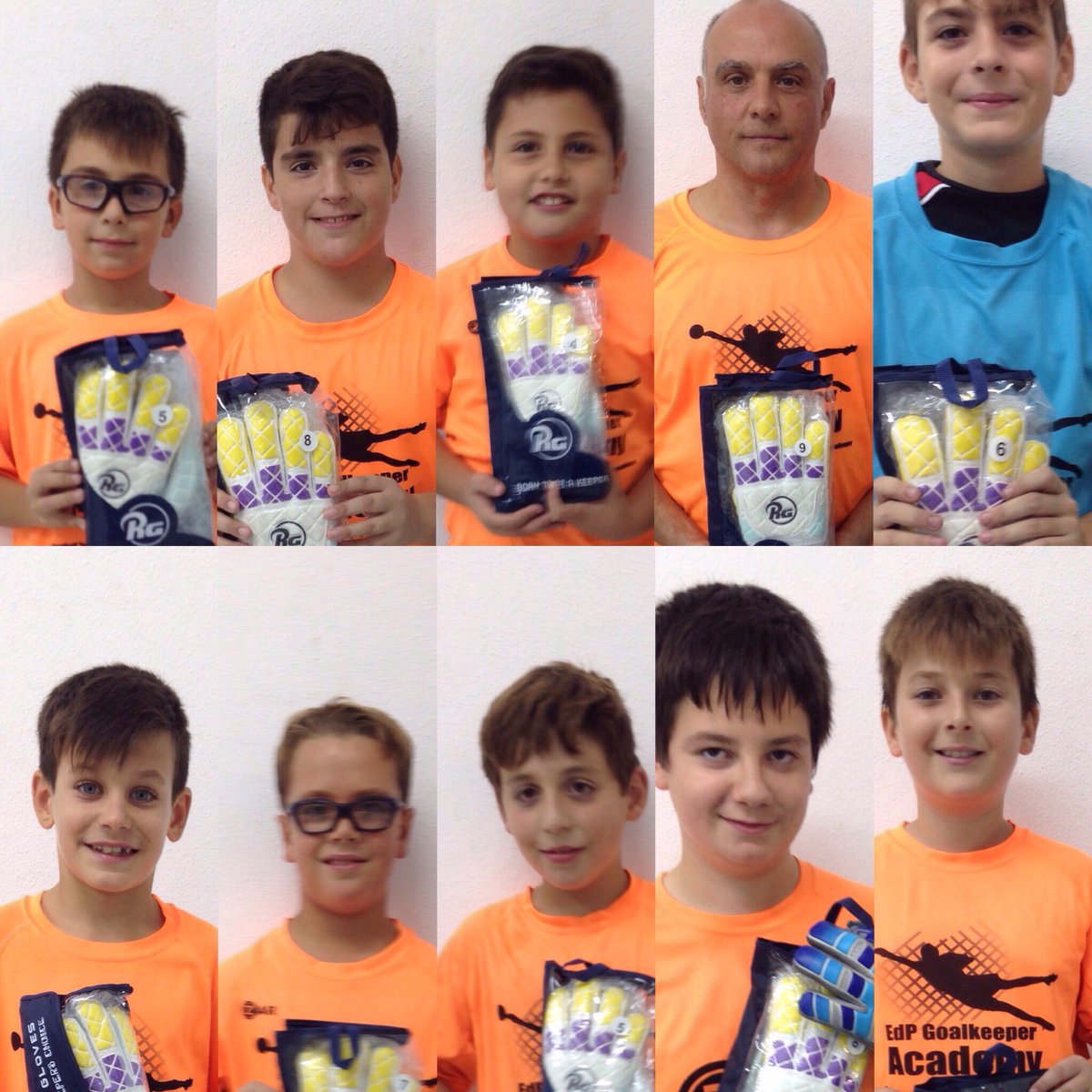 edpgoalkeeper's tweet photo. Algunos de nuestros alumnos han recibido los guantes @RG_Spain para la temporada 16/17en nuestra escuela de porteros https://t.co/sjPEvGbI6w