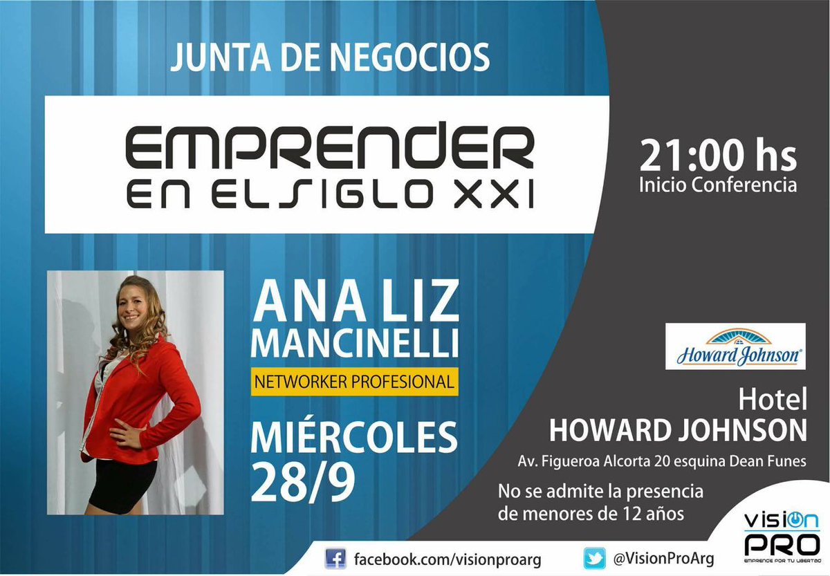 VisionProArg's tweet image. Hoy en CÓRDOBA! Una gran #empresaria y #networker aportando su #visión de los #negocios del Siglo XXI. Sólo para #emprendedores! #VisionPRO