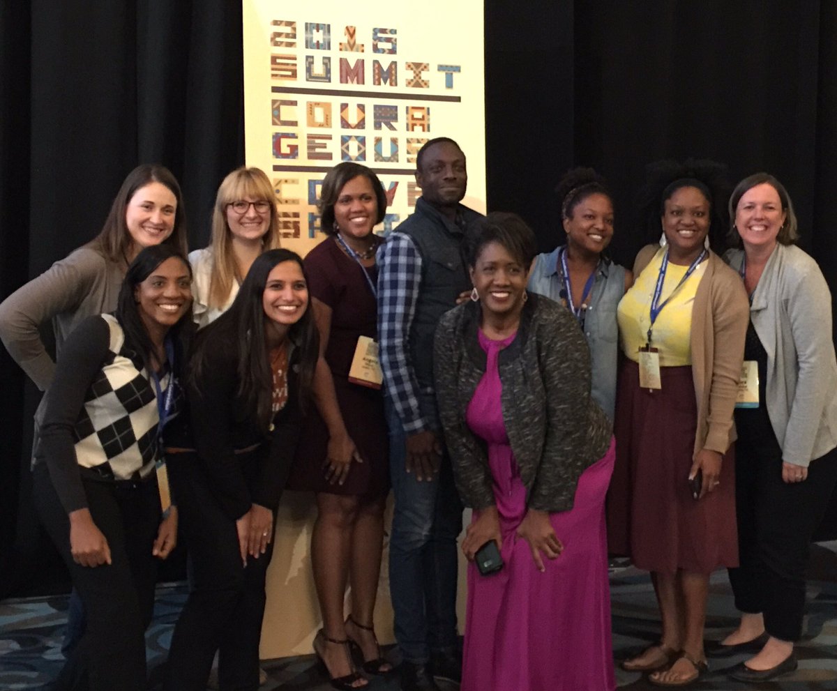 sarateacher27's tweet photo. Some of AISD's racial equity warriors @ the Courageous Conversations about Race Summit.#lifechanging #AISDproud #AISDequity #2016SummitCCAR https://t.co/WBr3PTiud1