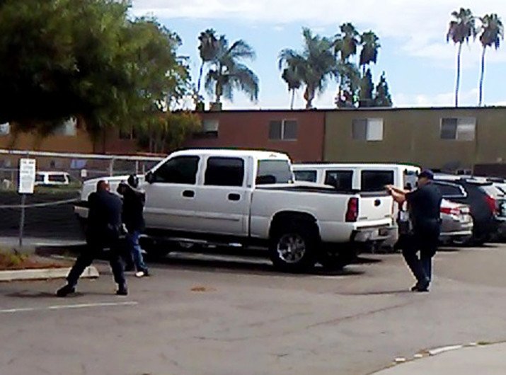 Black man shot dead in San Diego suburb just one minute after police arrived